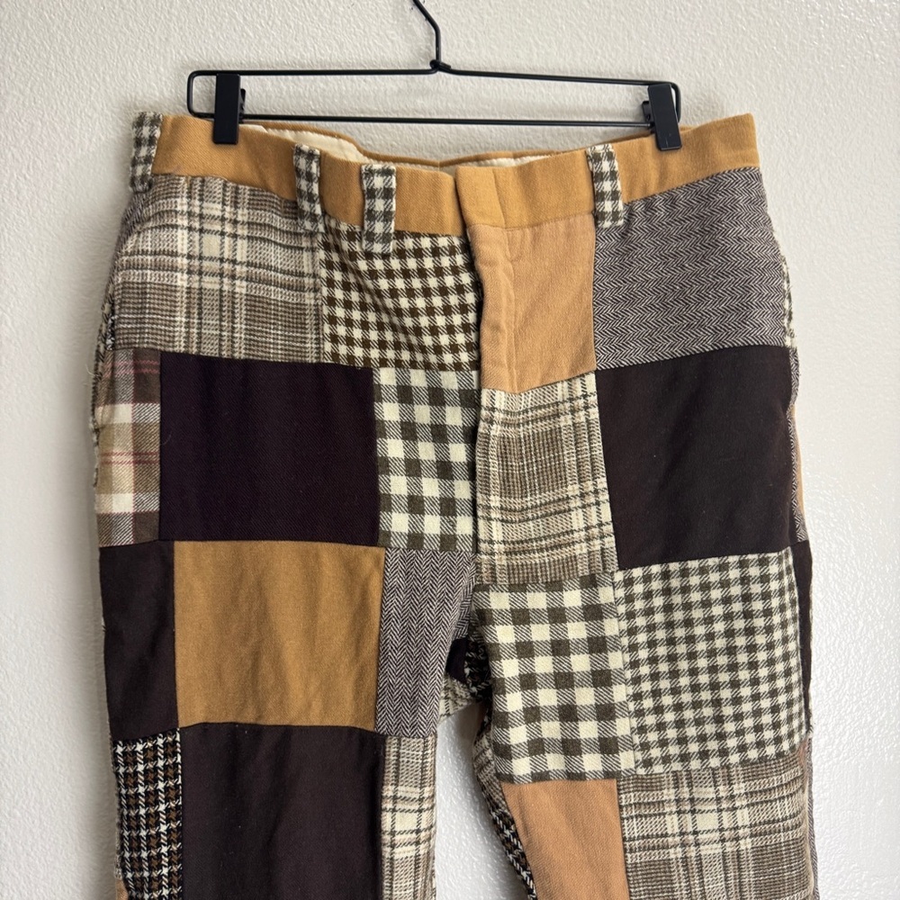 Patchwork Men's Pants - Multicolor - Picture 3 of 10